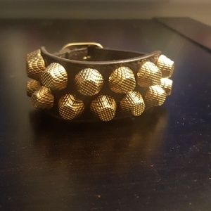 Like new Balenciaga leather studded Bracelet